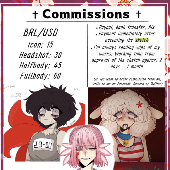 Commissions Info Twitter